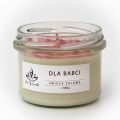 Świeca sojowa zapachowa 160g/235ml - Dla Babci