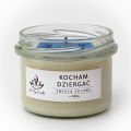 Świeca sojowa zapachowa 160g/235ml - Kocham Dziergać