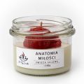 Świeca sojowa zapachowa 160g/235ml - Anatomia Miłości