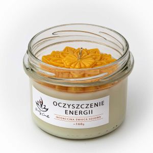Świeca sojowa zapachowa 160g/235ml - Oczyszczenie Energii
