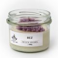 Świeca sojowa zapachowa 160g/235ml - Bez  