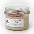 Świeca  sojowa zapachowa 160g/235ml - Szczęśliwy Dom