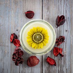 Świeca sojowa zapachowa 160g/235ml - Słoneczny Poranek